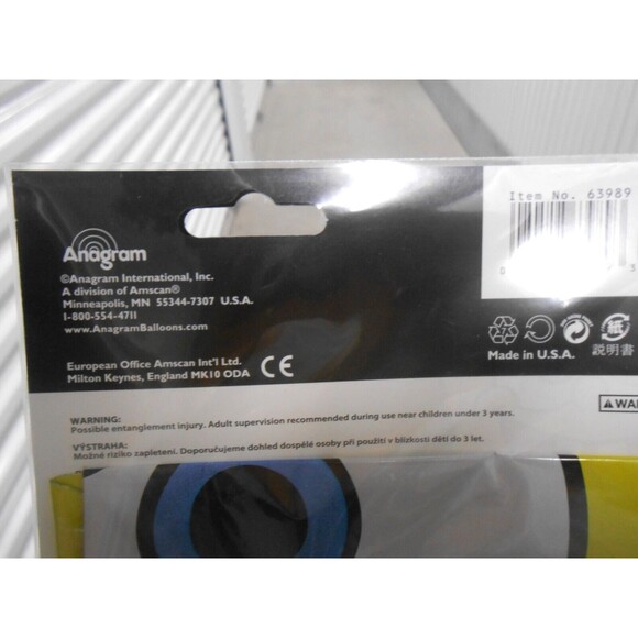 Sponge Bob Square Pants Birthday Party Super Shape Full Size Jambo Balloon - Picture 6 of 10